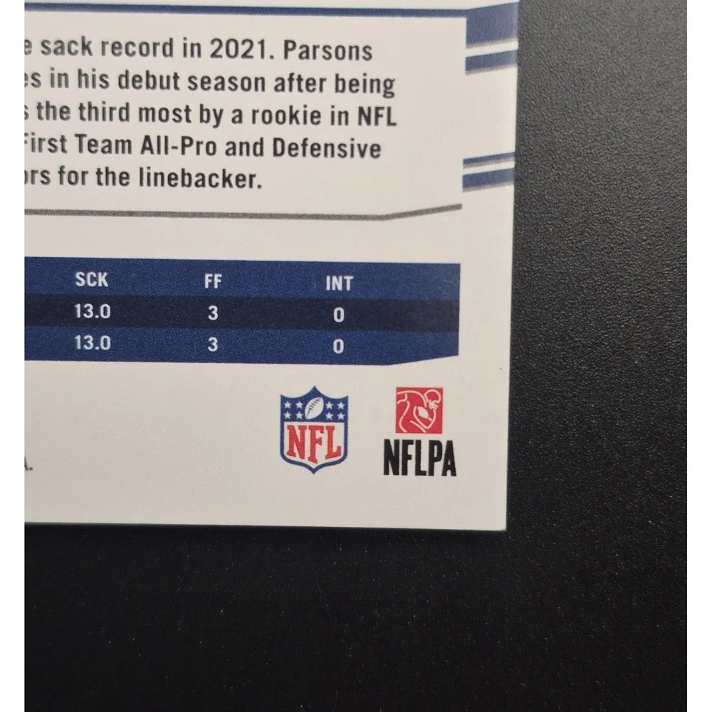 2022 Panini Prestige Micah Parsons #84 Xtra Points Green /249